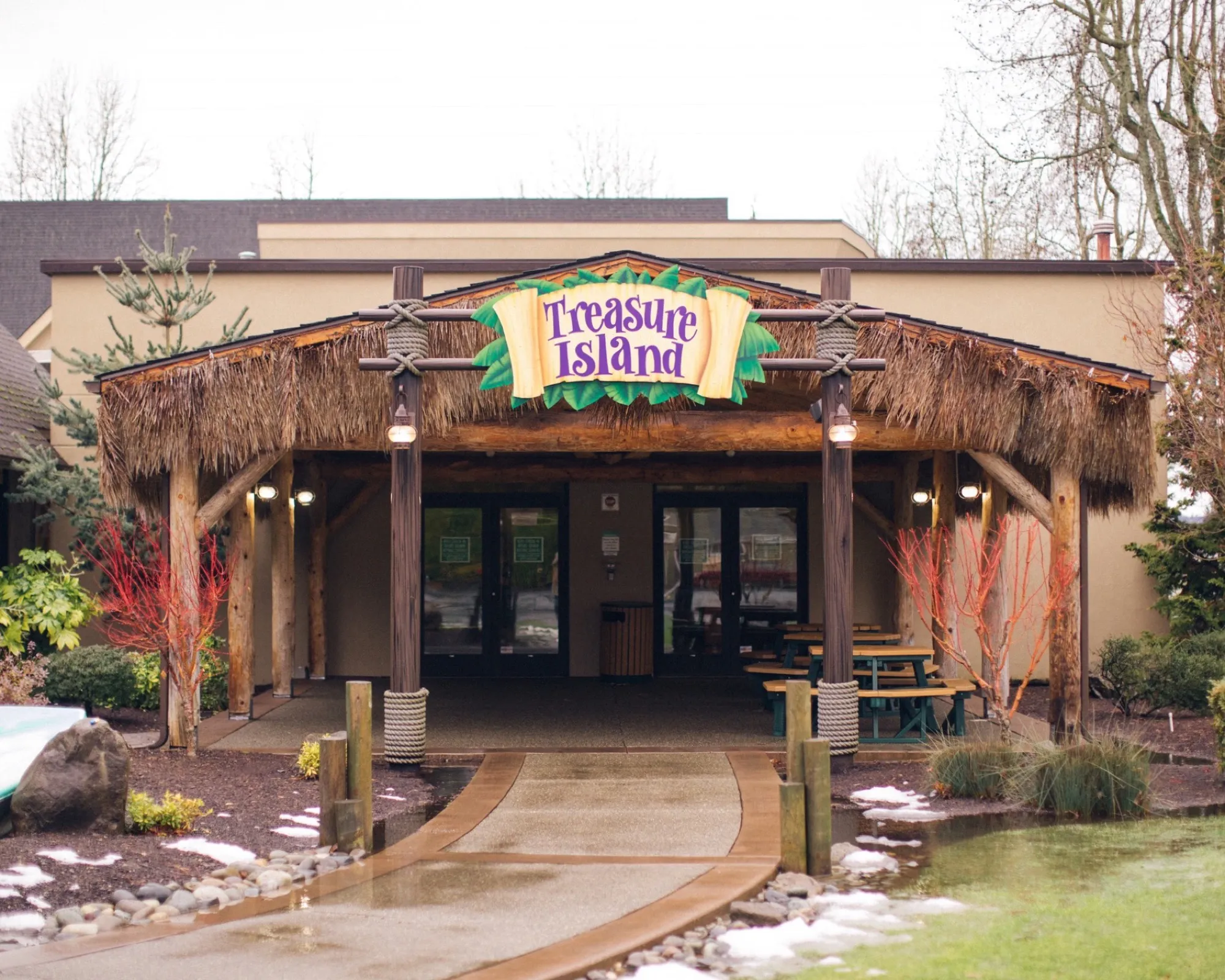 The Treasure Island entrance at Motion Church in Puyallup